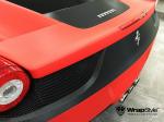 Ferrari 458 Italia Red Matt by WrapStyle 2017 года
